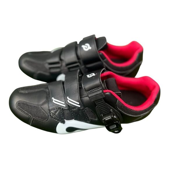 Peloton Black and Red Cycling Shoes size 41 women’s 10 men’s 8 cycling gym - Picture 1 of 9